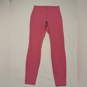 lululemon athletica Pink Leggings-Align double-lined
